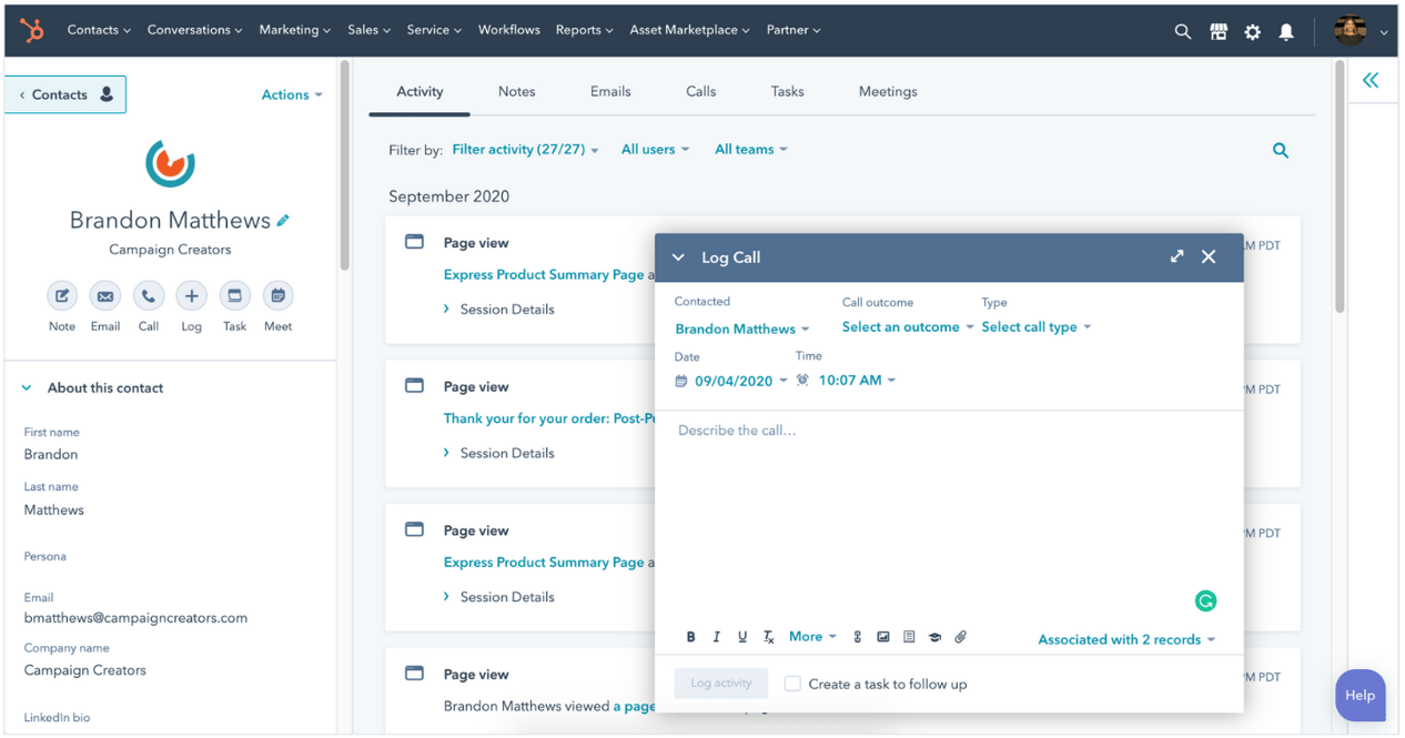 HubSpot CRM Review 2020 Features, Integrations, and Pricing